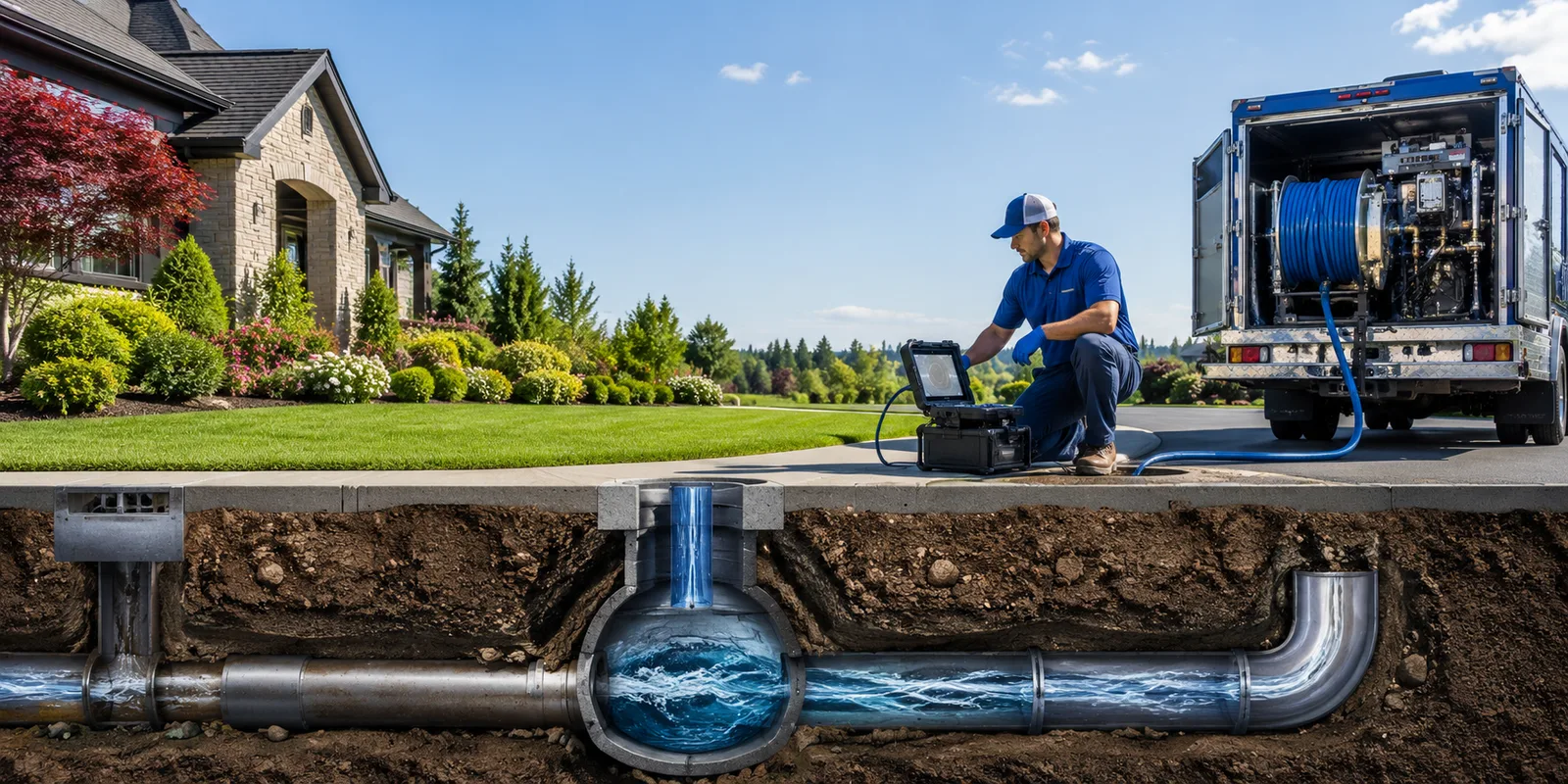Drainage restoration information for Grantville, PA